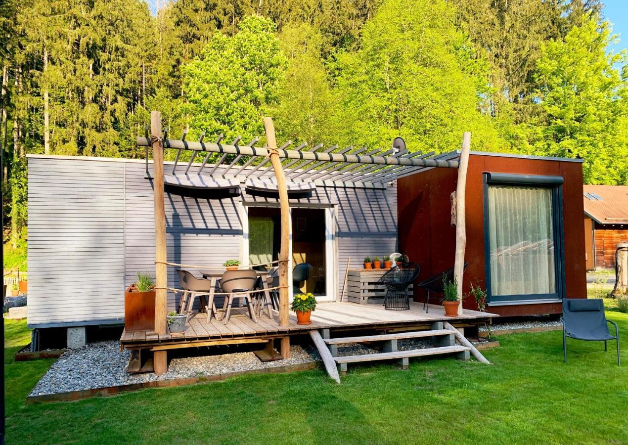 Hjem - Tiny Homes Direkt Am Wald Zwischen Allgaeu & Bodensee Bergatreute Exterior photo