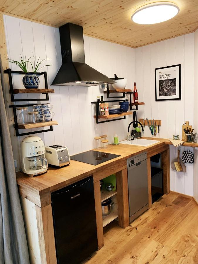 Hjem - Tiny Homes Direkt Am Wald Zwischen Allgaeu & Bodensee Bergatreute Exterior photo